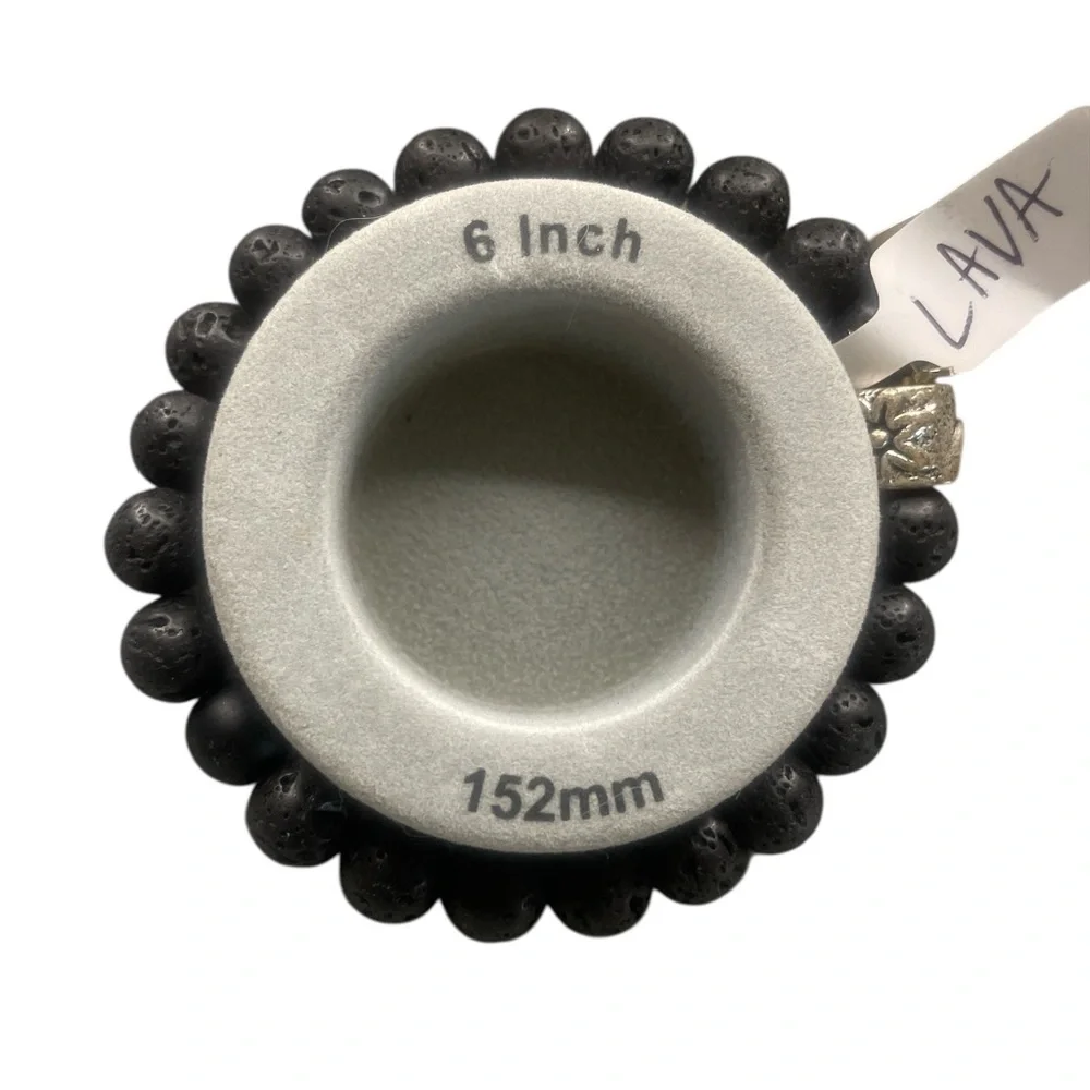 Black Lava Gemstone Bracelet - Picture 4 of 5